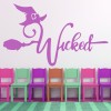 Wicked Witch Halloween Wall Sticker