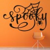 Spooky Spider Halloween Wall Sticker