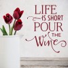 Pour the Wine Bar Wall Sticker