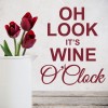 It's Wine O'Clock Alcohol Wall Sticker
