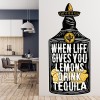 When Life Gives you Lemons: Tequila Wall Sticker Word Quirk
