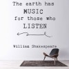 Shakespeare Music Wall Sticker by Andrea Haase