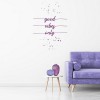 Good Vibes Only Wall Sticker by Melanie Viola