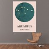 Aquarius Wall Sticker by Alberte Grene Due