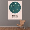 Libra Wall Sticker by Alberte Grene Due