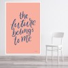 The Future Belongs To Me Wall Sticker by Becky Thorns