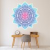 Blue Mandala Wall Sticker by Chanelle Maggs