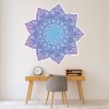 Purple Mandala Wall Sticker by Chanelle Maggs