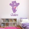 Care Bears Classic Share Bear Personalised Wall Sticker