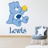 Care Bears Classic Grumpy Bear Personalised Wall Sticker