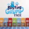 Care Bears Unlock The Magic Resting Grumpy Face Wall Sticker