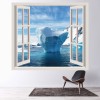Iceberg 3D Window Wall Sticker