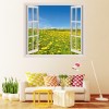 Summer Meadow 3D Window Wall Sticker