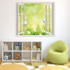 Butterflies & Daisy 3D Window Wall Sticker