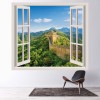 Great Wall Of China 3D Window Wall Sticker