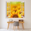 Sunflower 3D Window Wall Sticker