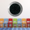 Hyperspace Space Galaxy Porthole Wall Sticker