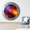 Galaxy Cosmos Space NASA Porthole Wall Sticker