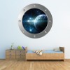 Outer Space Planets Porthole Wall Sticker