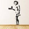 Caveman Banksy Wall Sticker