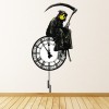 Grim Reaper Clock Banksy Wall Sticker