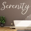 Serenity Bathroom Wall Sticker