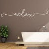 Relax Bathroom Salon Wall Sticker