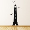 Lighthouse & Seagulls Nautical Bathroom Wall Sticker