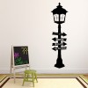 Fairytale Directions Lamp Post Wall Sticker