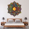 Multi Coloured Mandala Wall Sticker