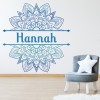 Personalised Name Mandala Wall Sticker