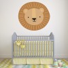 Cute Lion Nursery Wall Sticker