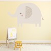 Cute Elephant Nursery Wall Sticker