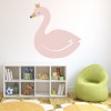 Pink Swan Girls Nursery Wall Sticker