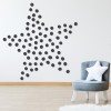 Spotty Star Nursery Wall Sticker