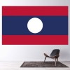 Laos Flag Wall Sticker