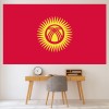 Kyrgyzstan Flag Wall Sticker
