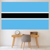 Botswana Flag Wall Sticker