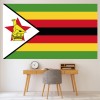 Zimbabwe Flag Wall Sticker