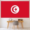 Tunisia Flag Wall Sticker