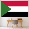 Sudan Flag Wall Sticker