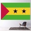 Sao Tome and Principe Flag Wall Sticker