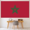Morocco Flag Wall Sticker