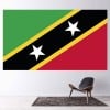 Saint Kitts And Nevis Flag Wall Sticker