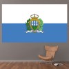 San Marino Flag Wall Sticker