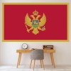 Montenegro Flag Wall Sticker