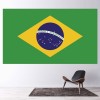 Brazil Flag Wall Sticker