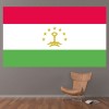 Tajikistan Flag Wall Sticker