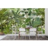 Tropical Landscape Wall Mural by Andrea Haase