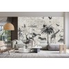 Wild Animals Journey Wall Mural by Andrea Haase